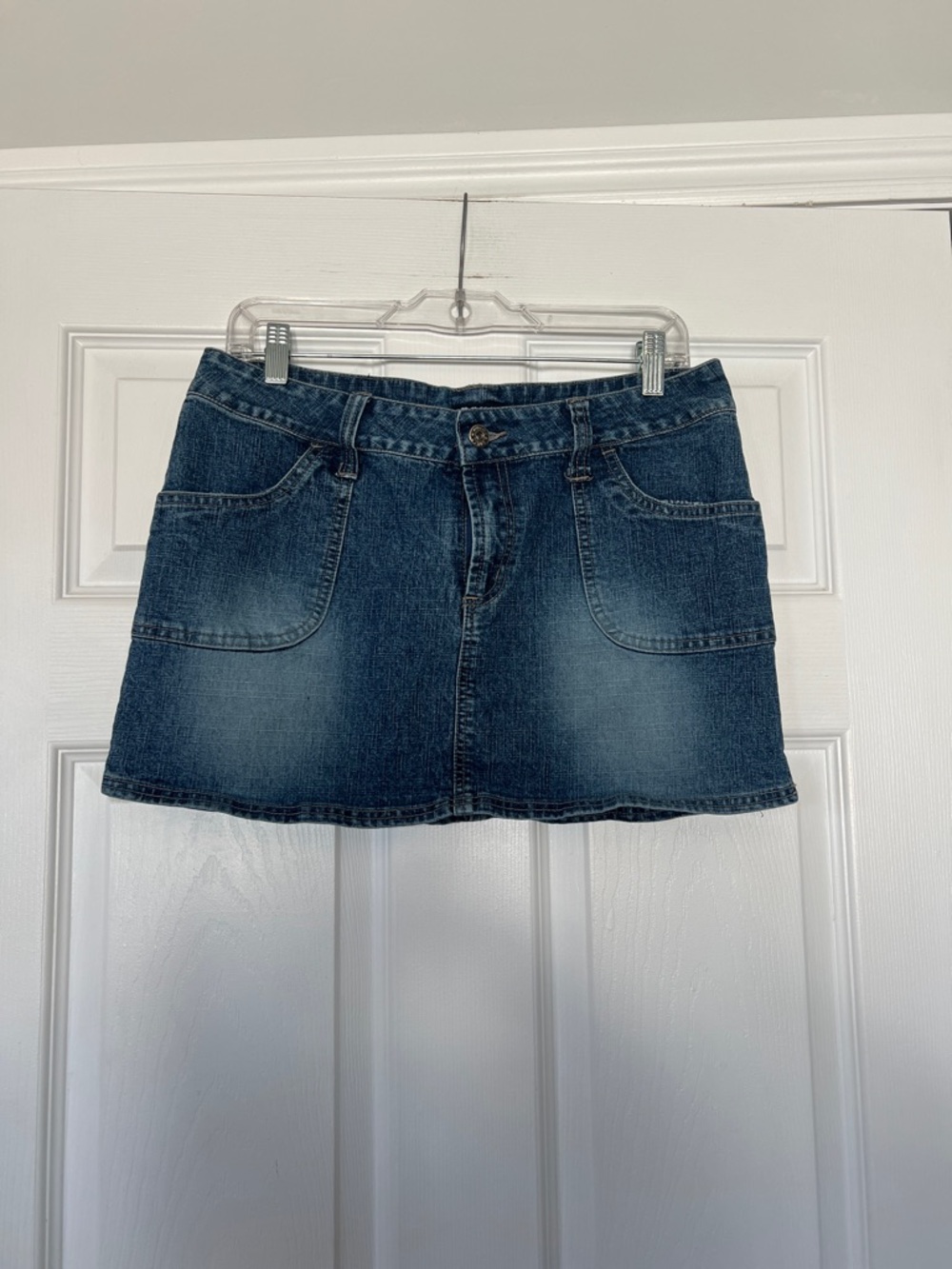 BONGO Dark Blue Denim Mini Skirt